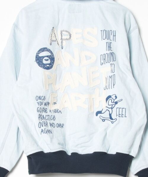 AAPE ZIP UP HOODIE JACKET