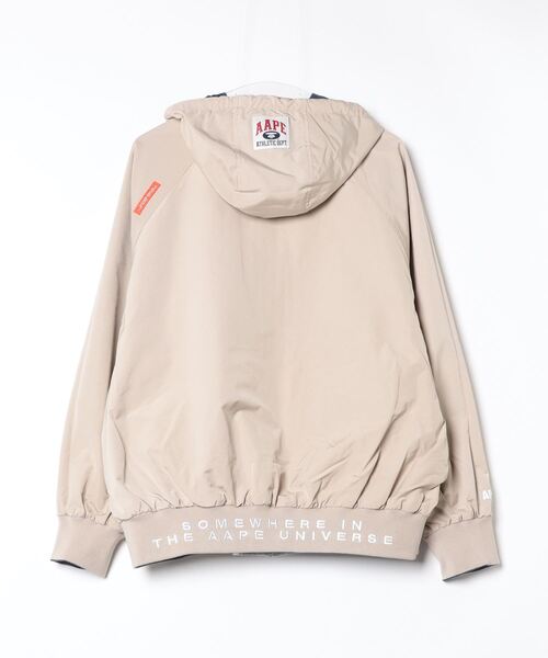 AAPE REVERSIBLE ZIP UP HOODIE JACKET