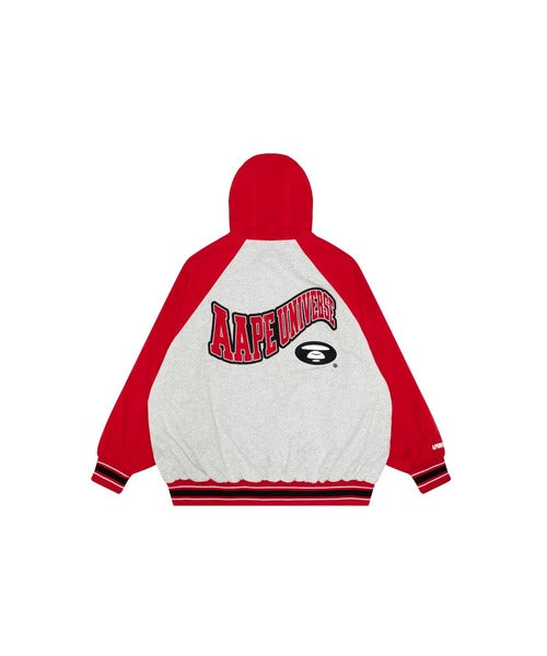 AAPE REVERSIBLE ZIP UP HOODIE JACKET