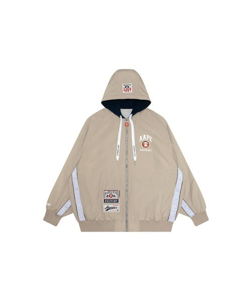 AAPE REVERSIBLE ZIP UP HOODIE JACKET