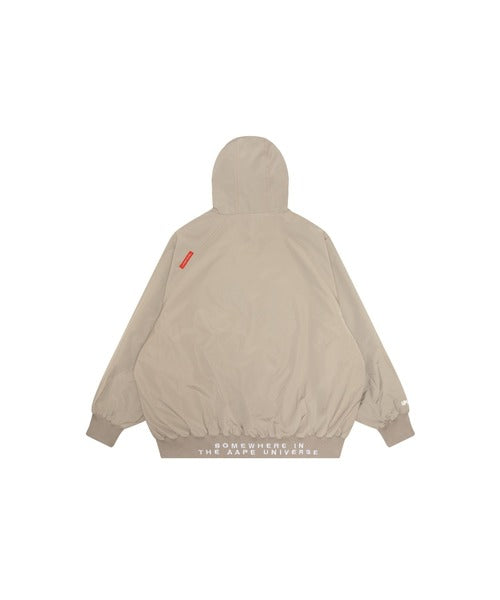 AAPE REVERSIBLE ZIP UP HOODIE JACKET