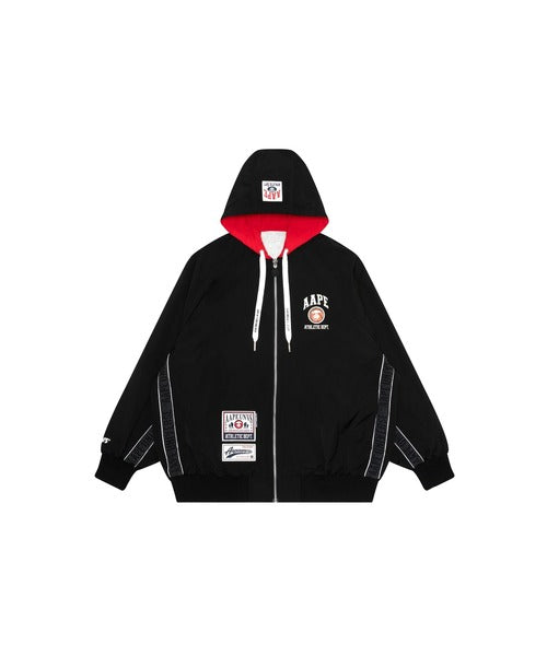 AAPE REVERSIBLE ZIP UP HOODIE JACKET