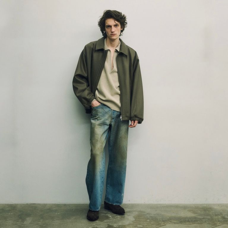 ssstein FLARE DENIM JEANS