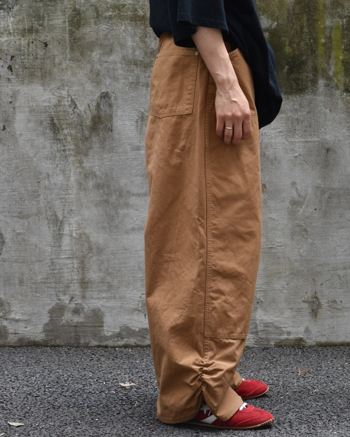 refomed FRESH MAN DOUBLE KNEE PANTS