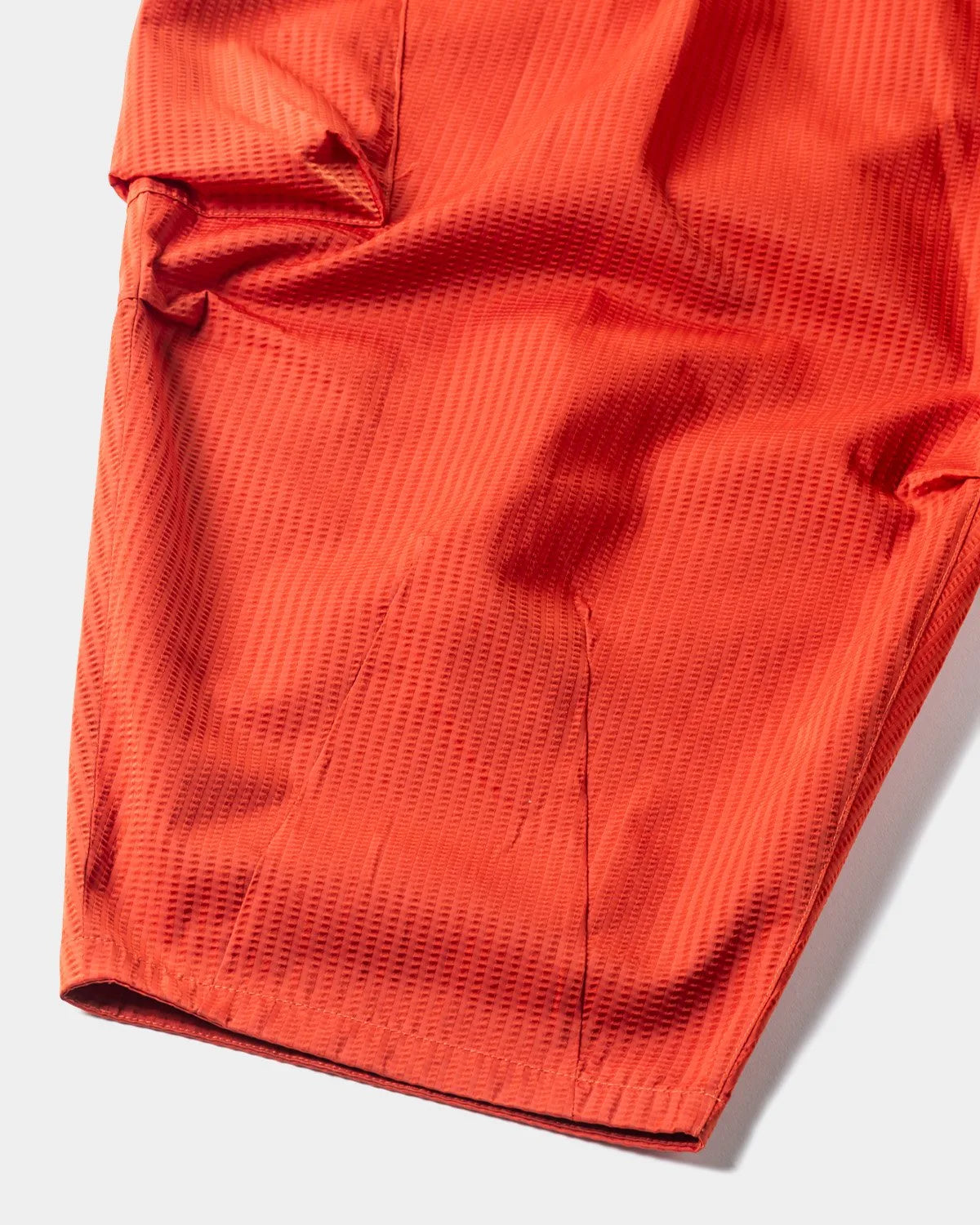 TIGHTBOOTH SEERSUCKER CROPPED CARGO PANTS