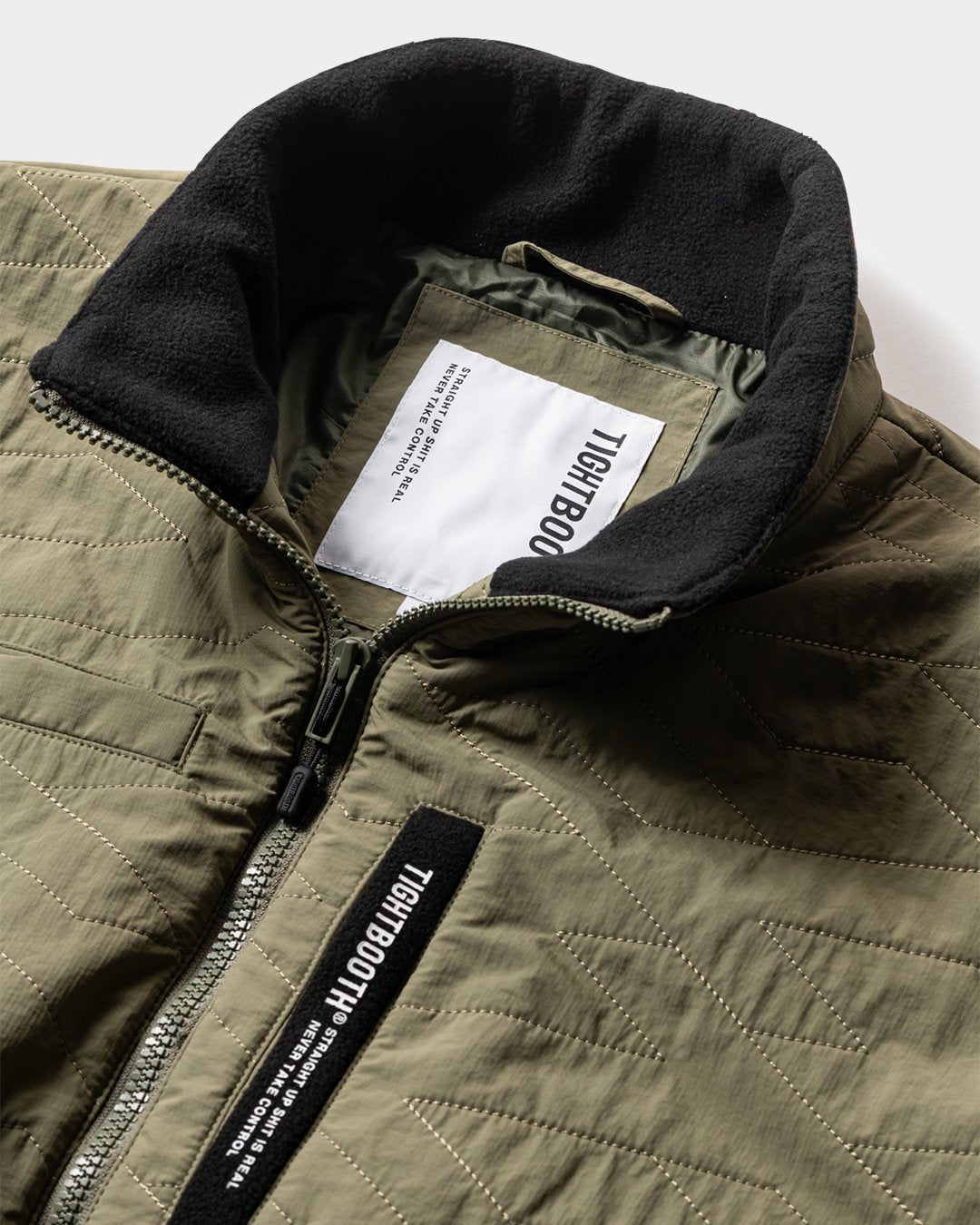TIGHTBOOTH T QUILT FLEECE JACKET