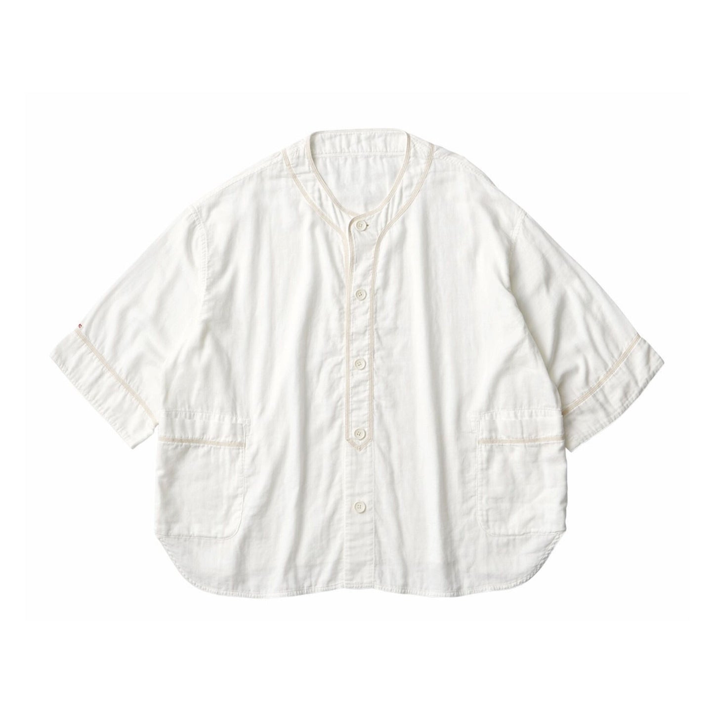 Porter Classic SUVIN GOLD GAUZE BASEBALL SHIRT