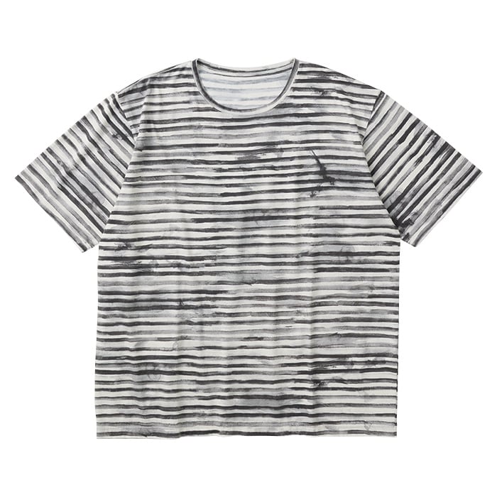 Porter Classic ARTIST BORDER T-SHIRT 25SS