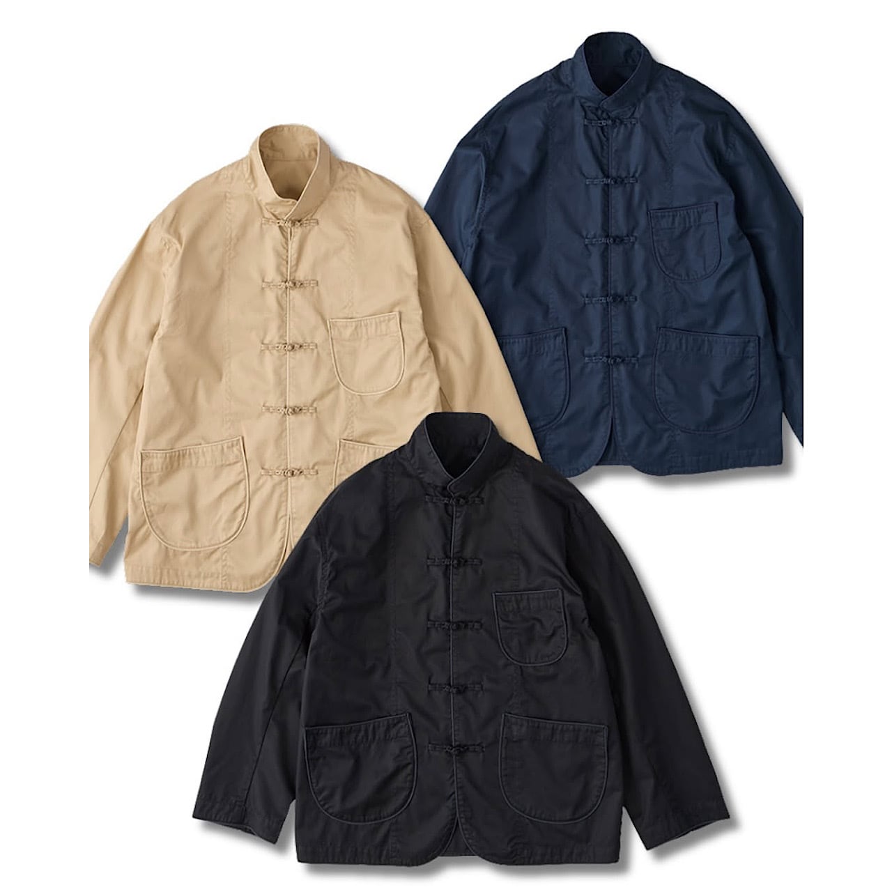 Porter Classic GABARDINE CHINESE JACKET