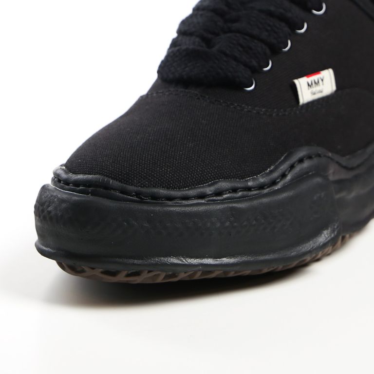 Maison MIHARA YASUHIRO BAKER Original Sole Canvas Lowtop Sneaker Black x Black