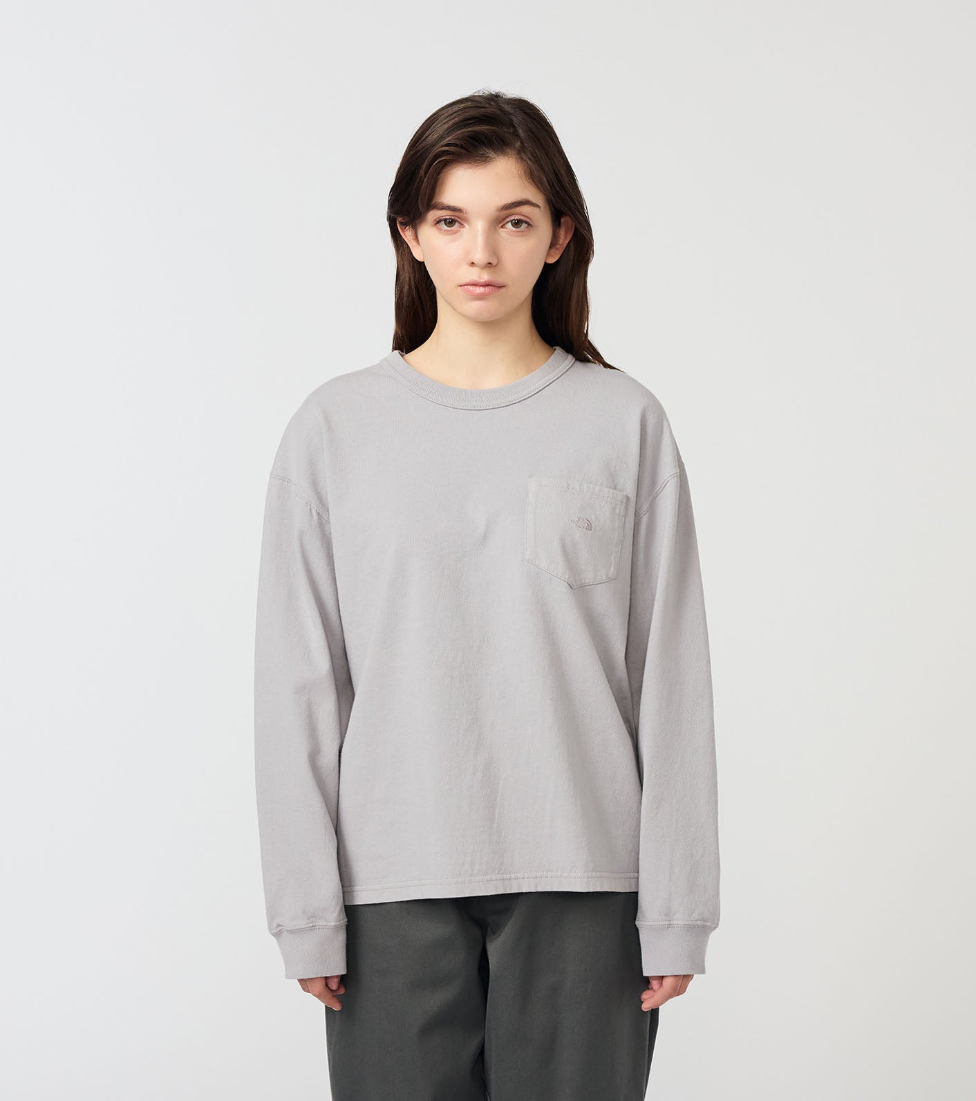 THE NORTH FACE PURPLE LABEL 8oz Field Long Sleeve Pocket Tee