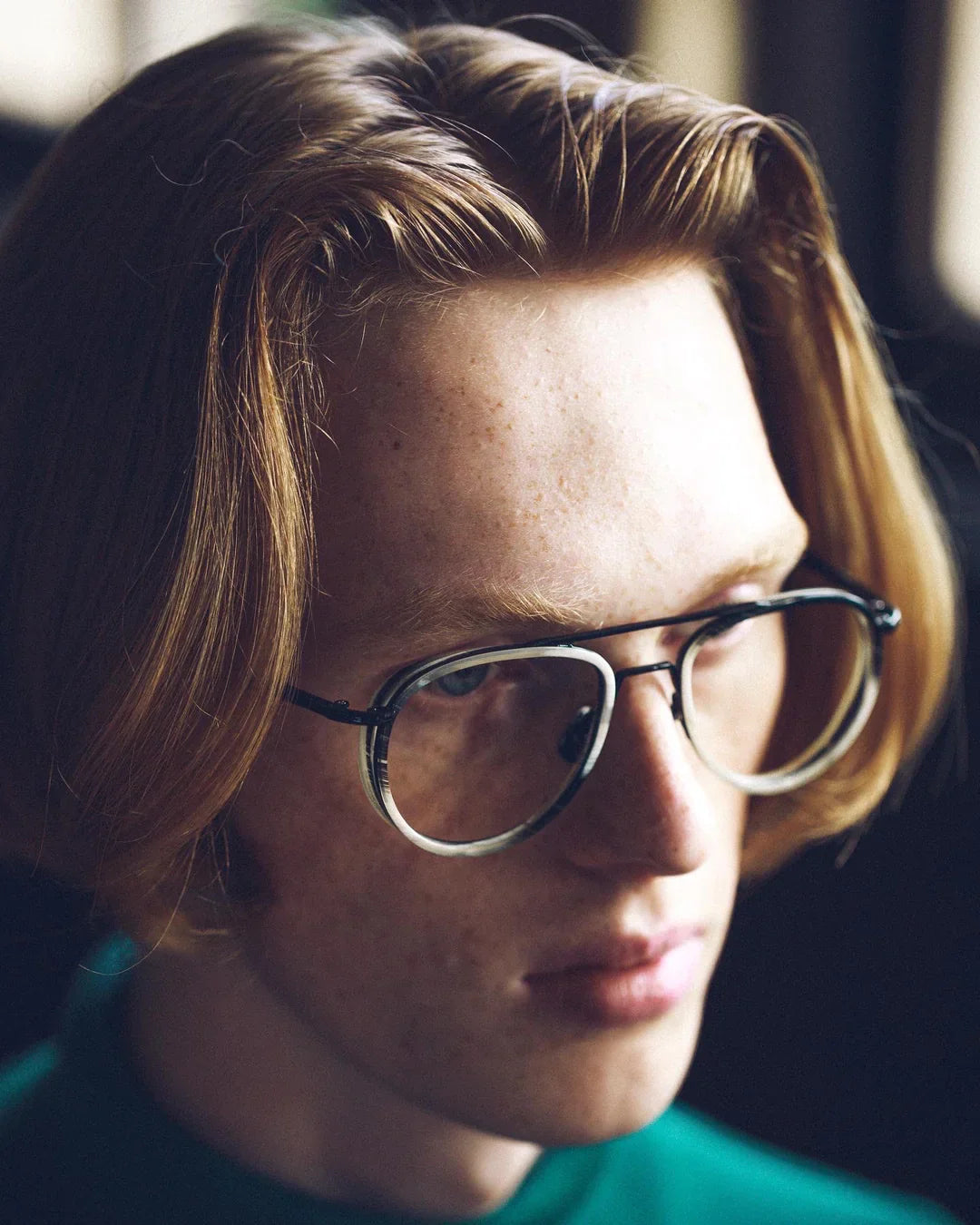 YELLOWS PLUS NATE SUNGLASS Cactus green/Silver