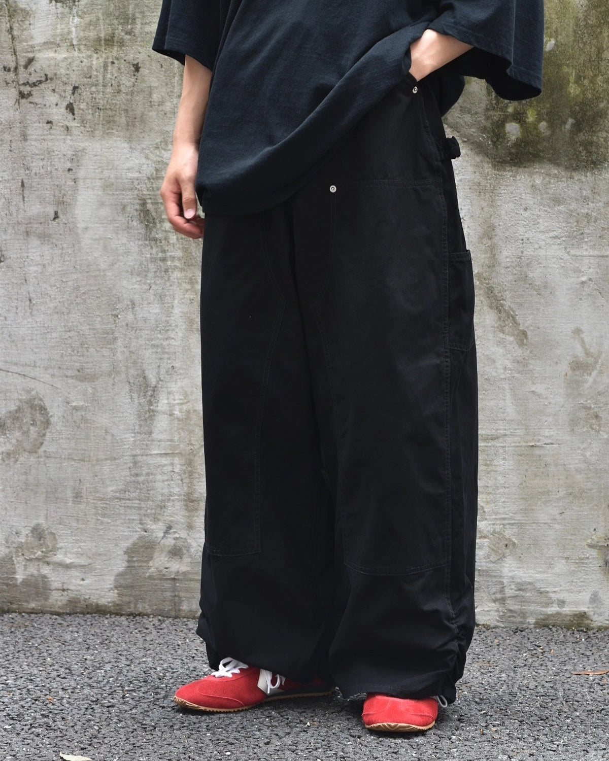 refomed FRESH MAN DOUBLE KNEE PANTS