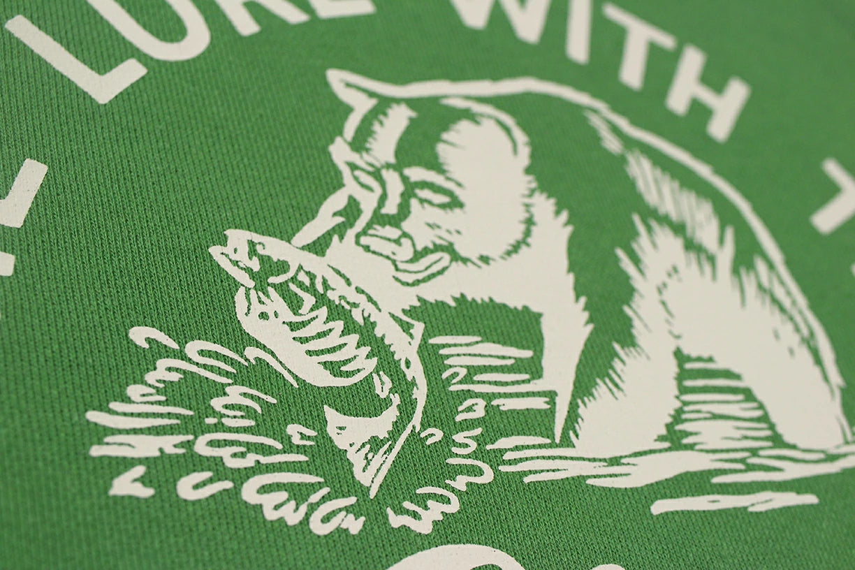 FREEWHEELERS & CO. "THE LURE WITH THE CLAW" RAGLAN SLEEVE SWEAT SHIRT