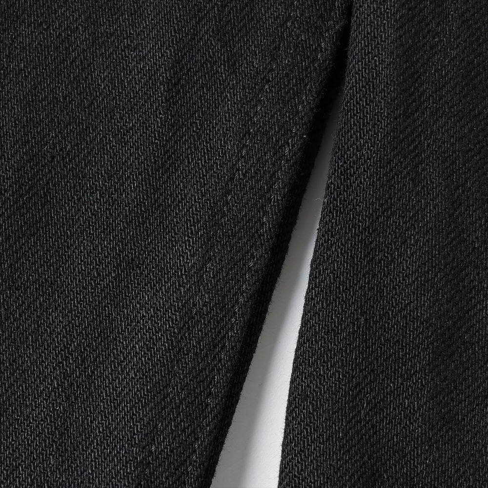 COMOLI Black Denim Tapered Pants