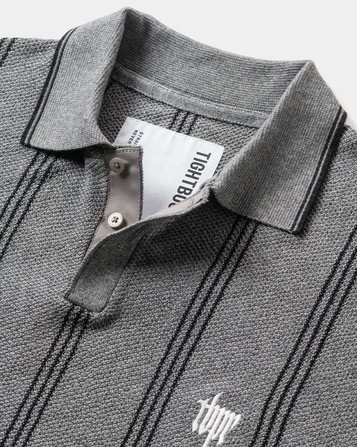 TIGHTBOOTH STRIPE KNIT POLO
