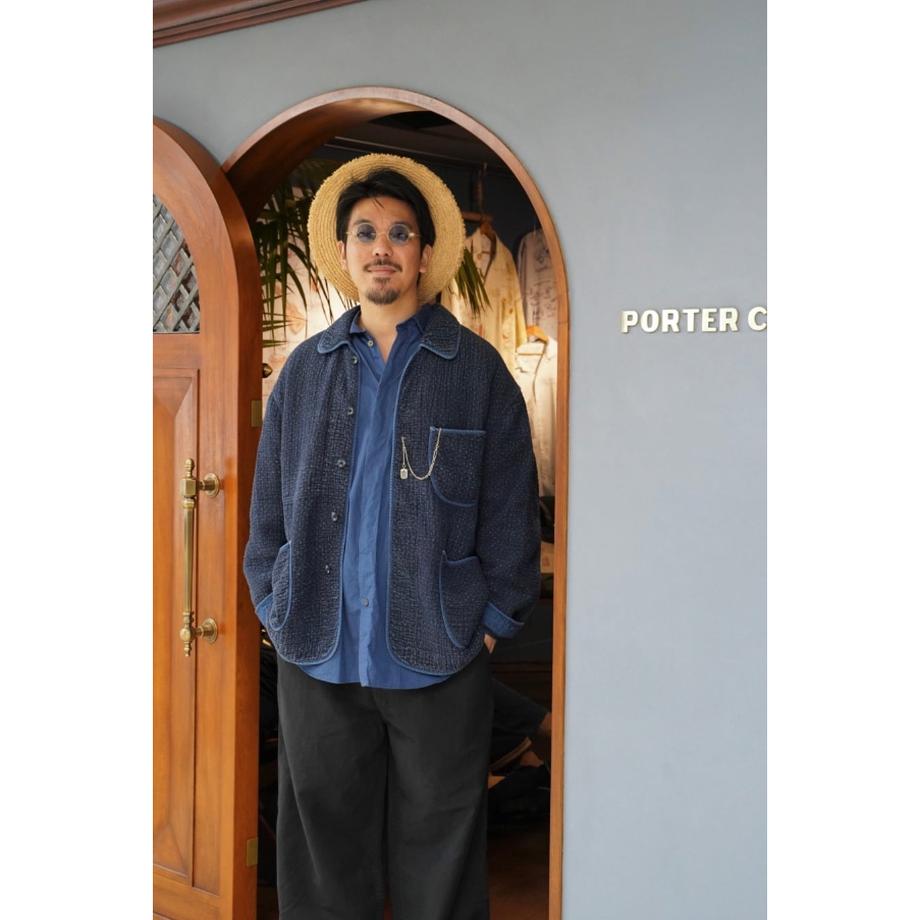 Porter Classic NEW SASHIKO FRENCH JACKET