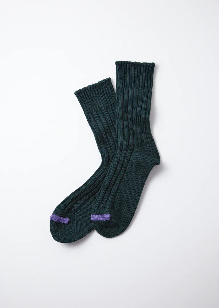 RoToTo CHUNKY RIBBED CREW SOCKS
