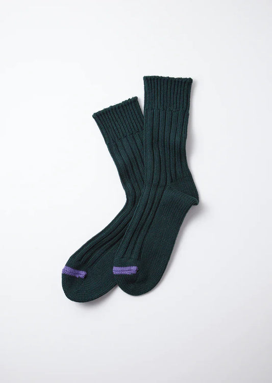 RoToTo CHUNKY RIBBED CREW SOCKS
