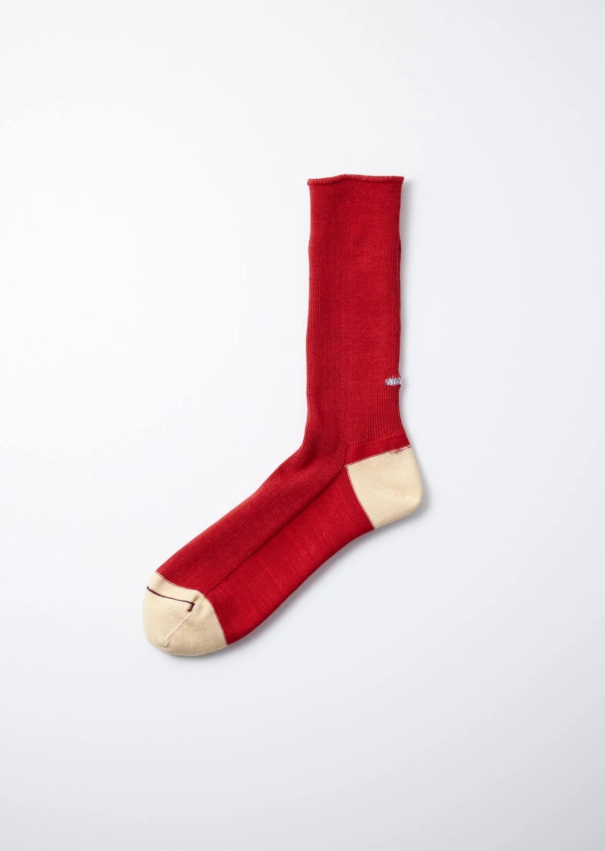 RoToTo ORGANIC COTTON ï¼?RECYCLE POLYESTER RIBBED CREW SOCKS