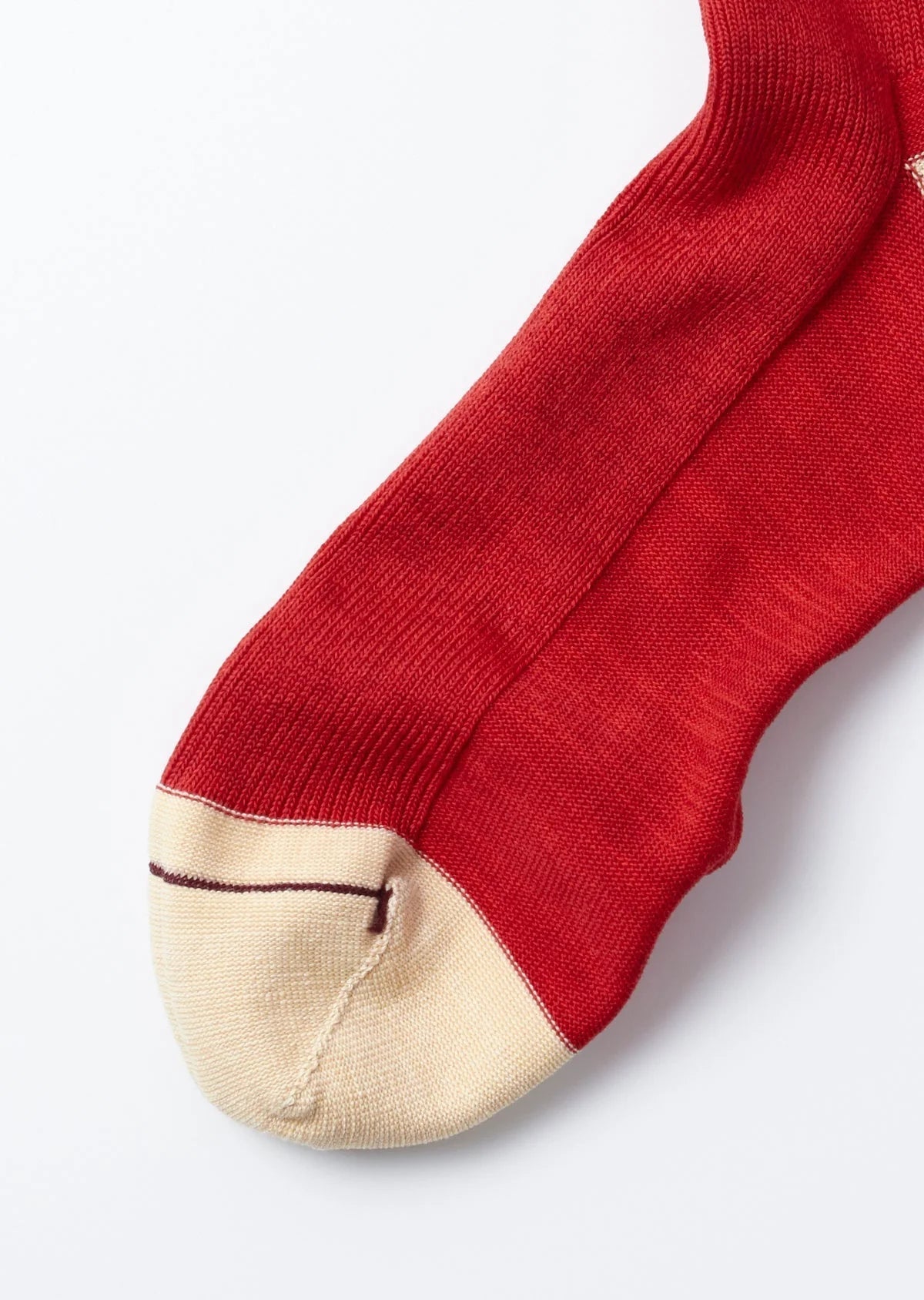 RoToTo ORGANIC COTTON ï¼?RECYCLE POLYESTER RIBBED CREW SOCKS