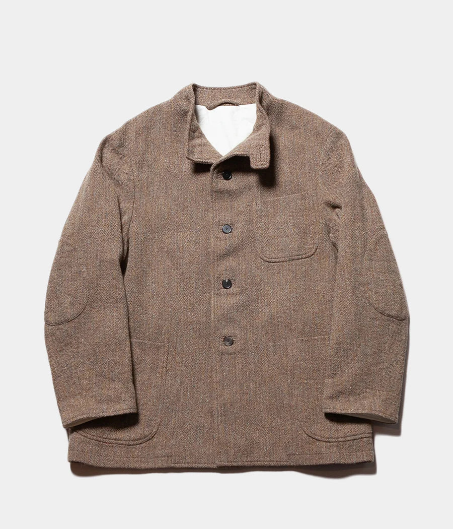 A.PRESSE Tweed Hunting Jacket