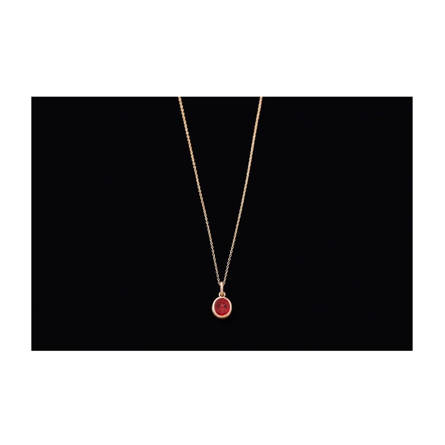 Porter Classic INTAGLIO GOLD NECKLACE CARNELIAN