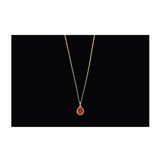 Porter Classic INTAGLIO GOLD NECKLACE CARNELIAN