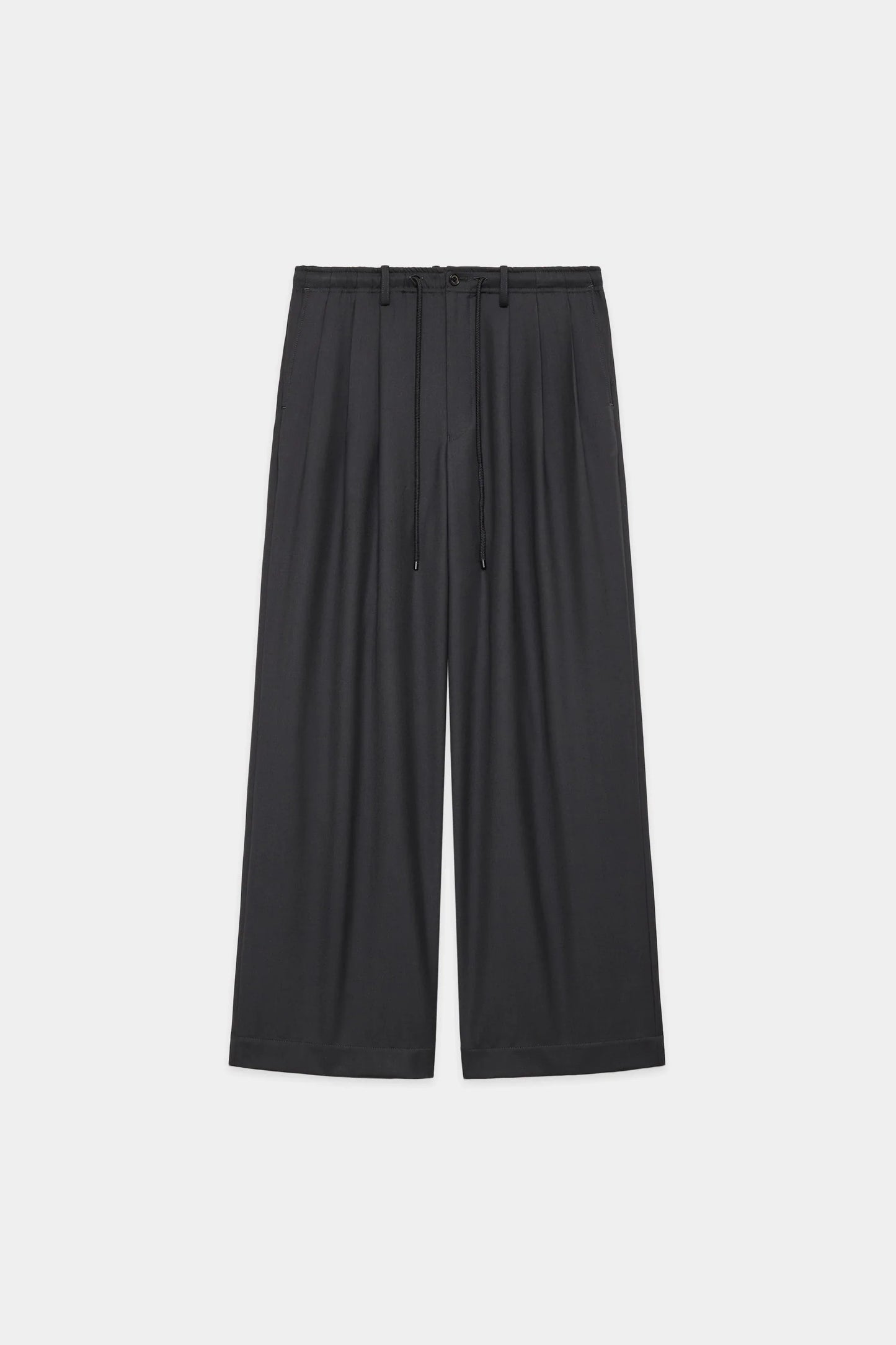 MARKAWARE TRIPLE PLEATED EASY TROUSERS