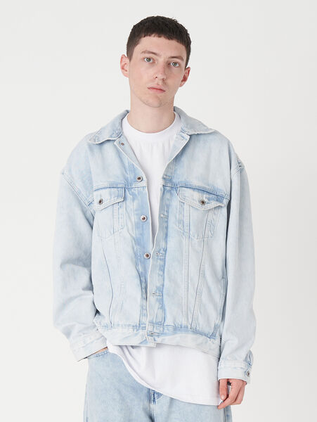 Levi's Japan SILVERTABâ„?Trucker Jacket Light Indigo STONEWASH