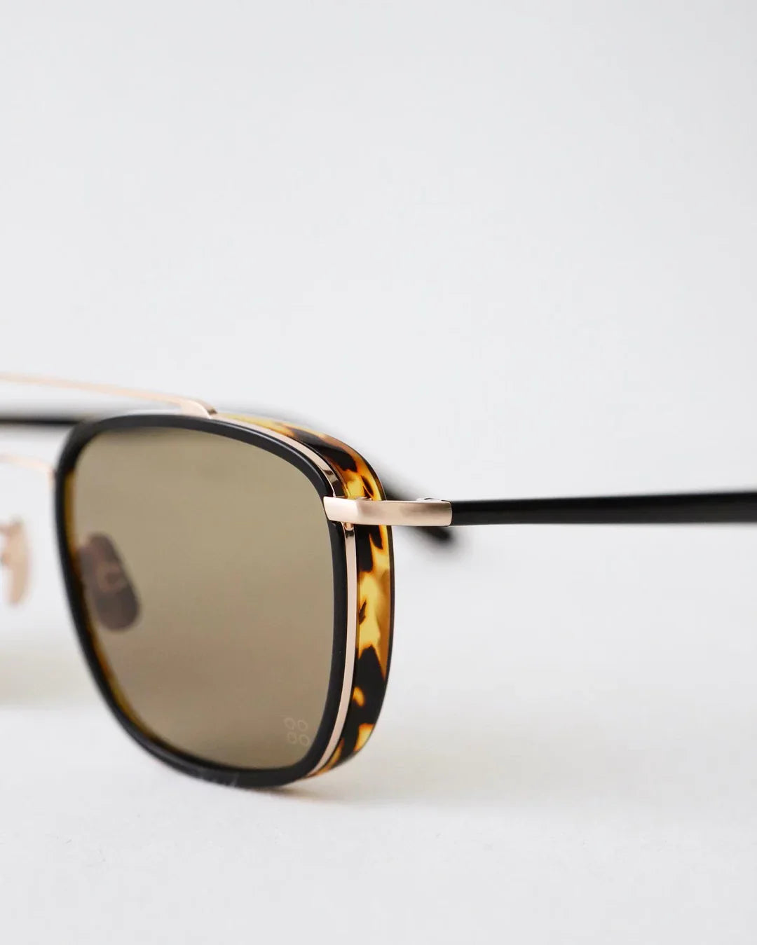 YELLOWS PLUS PETE SUNGLASS Black Havana/Deep Gold