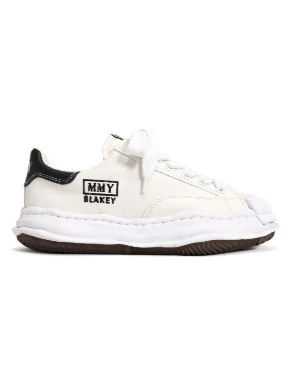 Maison MIHARA YASUHIRO BLAKEY Original Sole Canvas Lowtop Sneaker White