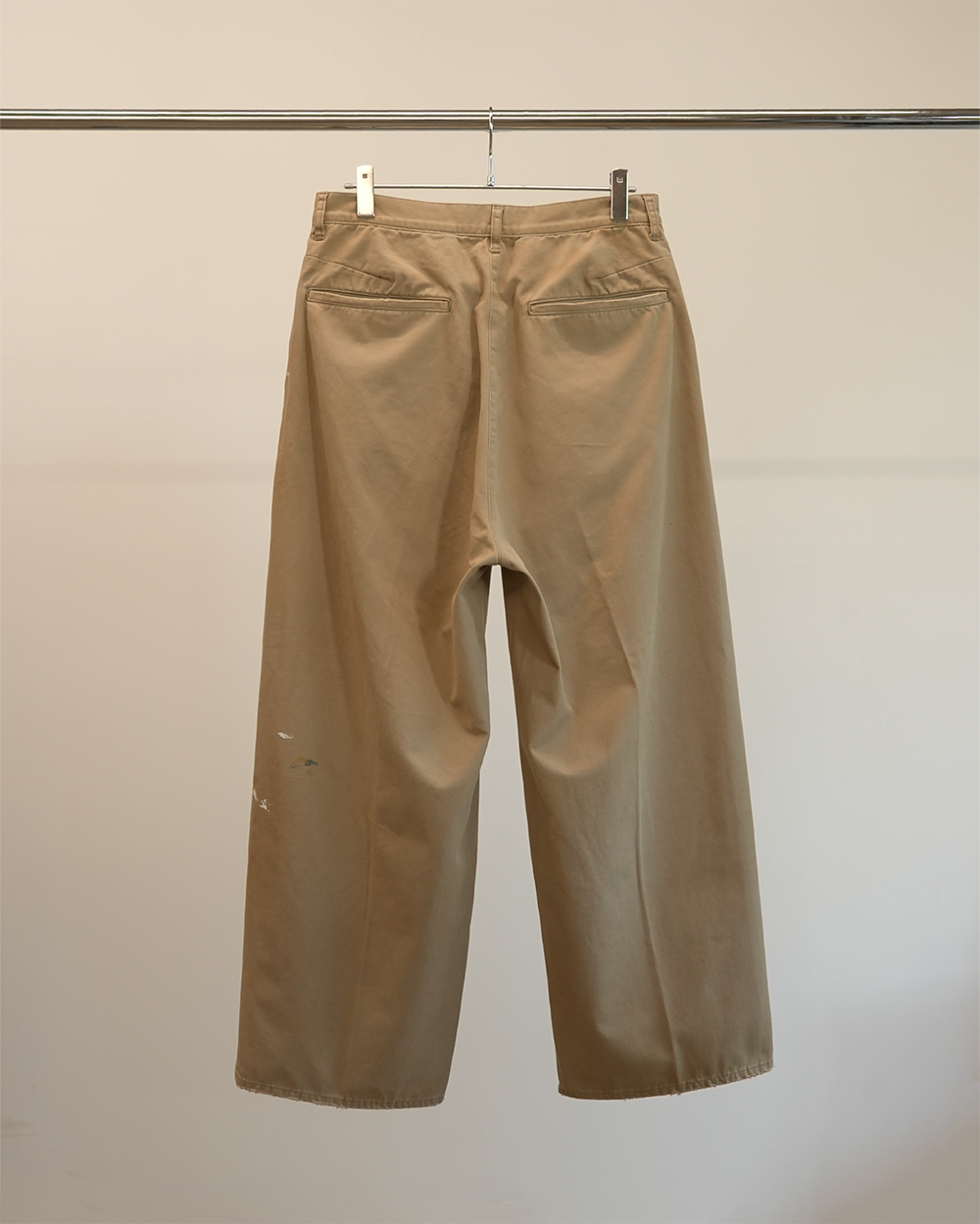 ANCELLM REMAKE WIDE CHINO TROUSERS