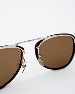 YELLOWS PLUS ANTON SUNGLASS Black Silver