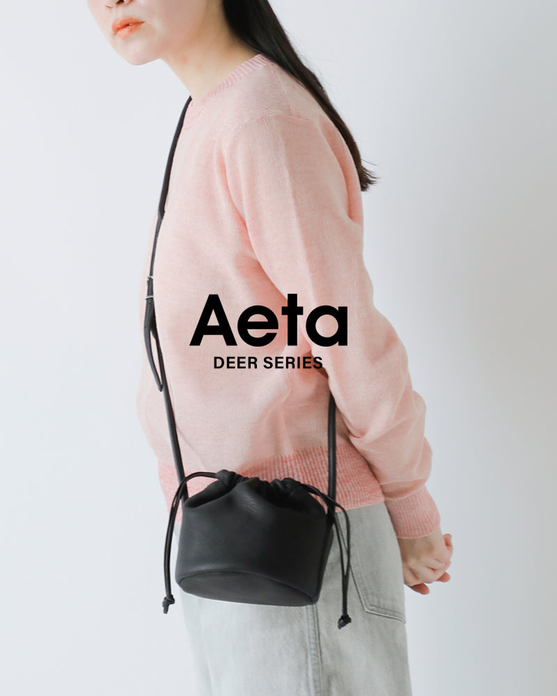 Aeta HAND POUCH MINI SHOULDER BAG DEER