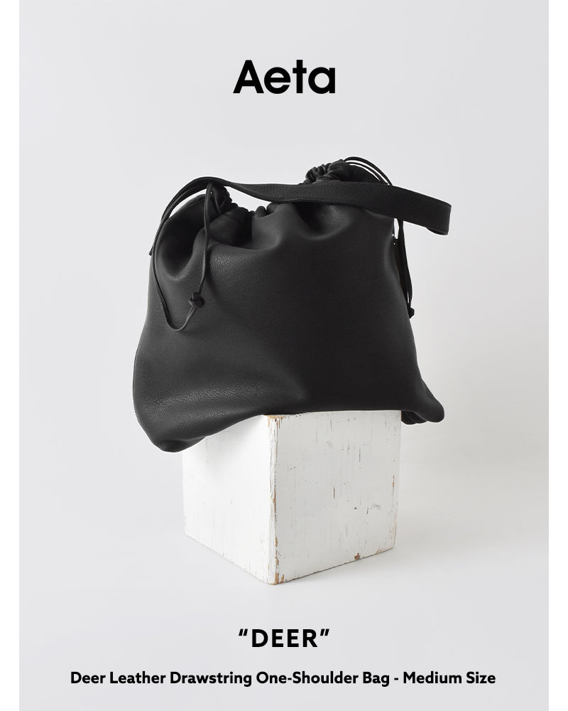 Aeta DA117 DRAW STRING ONE SHOULDER M DEER COLLECTION