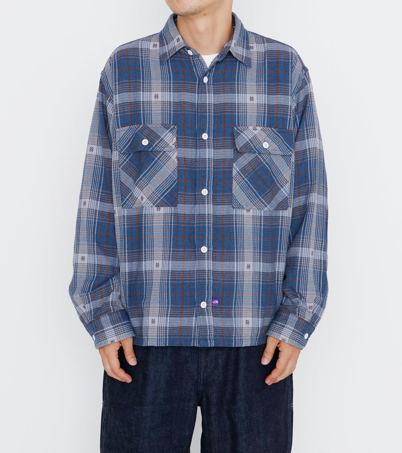 THE NORTH FACE PURPLE LABEL Amunzen Plaid Field Shirt