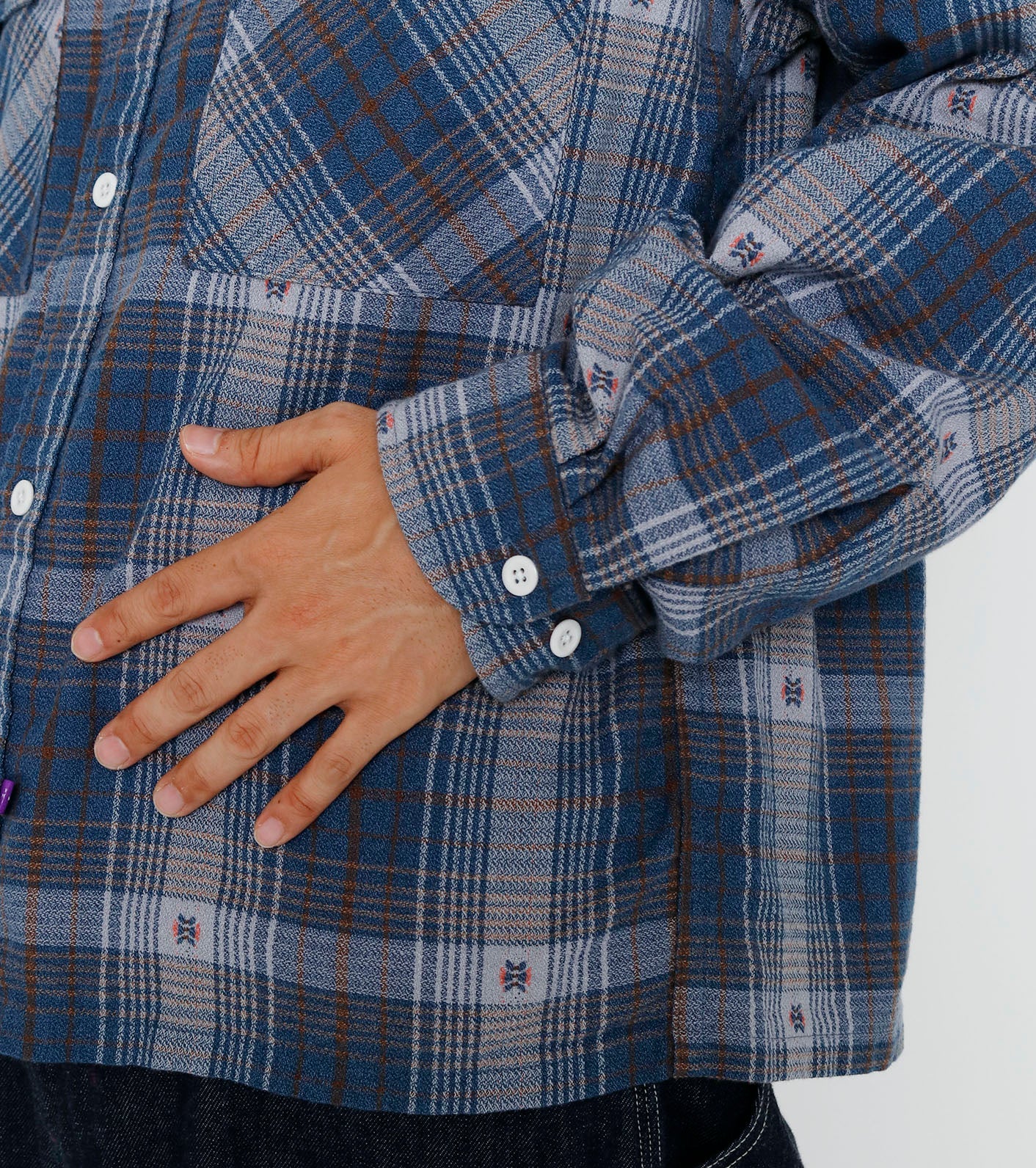 THE NORTH FACE PURPLE LABEL Amunzen Plaid Field Shirt