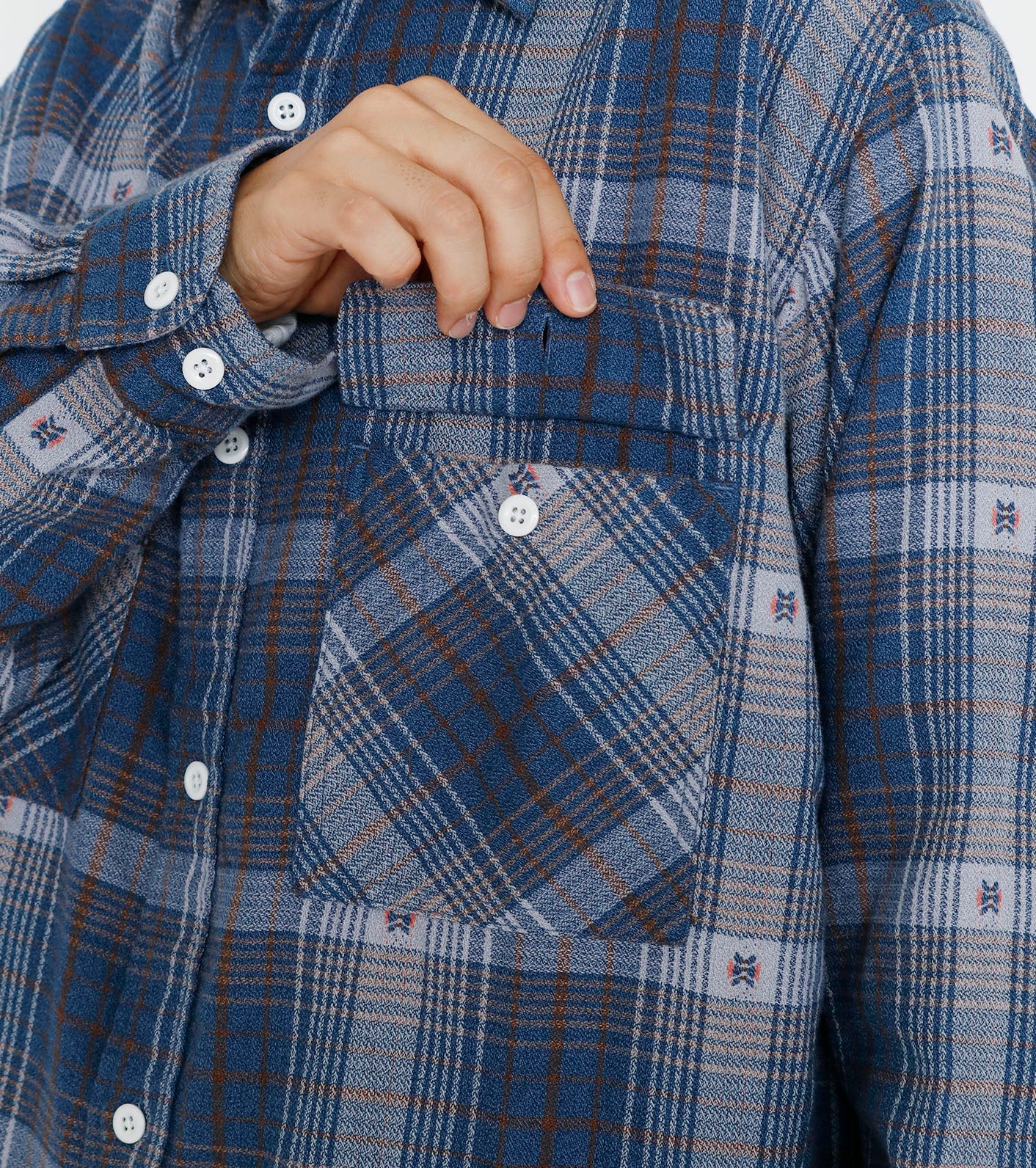 THE NORTH FACE PURPLE LABEL Amunzen Plaid Field Shirt