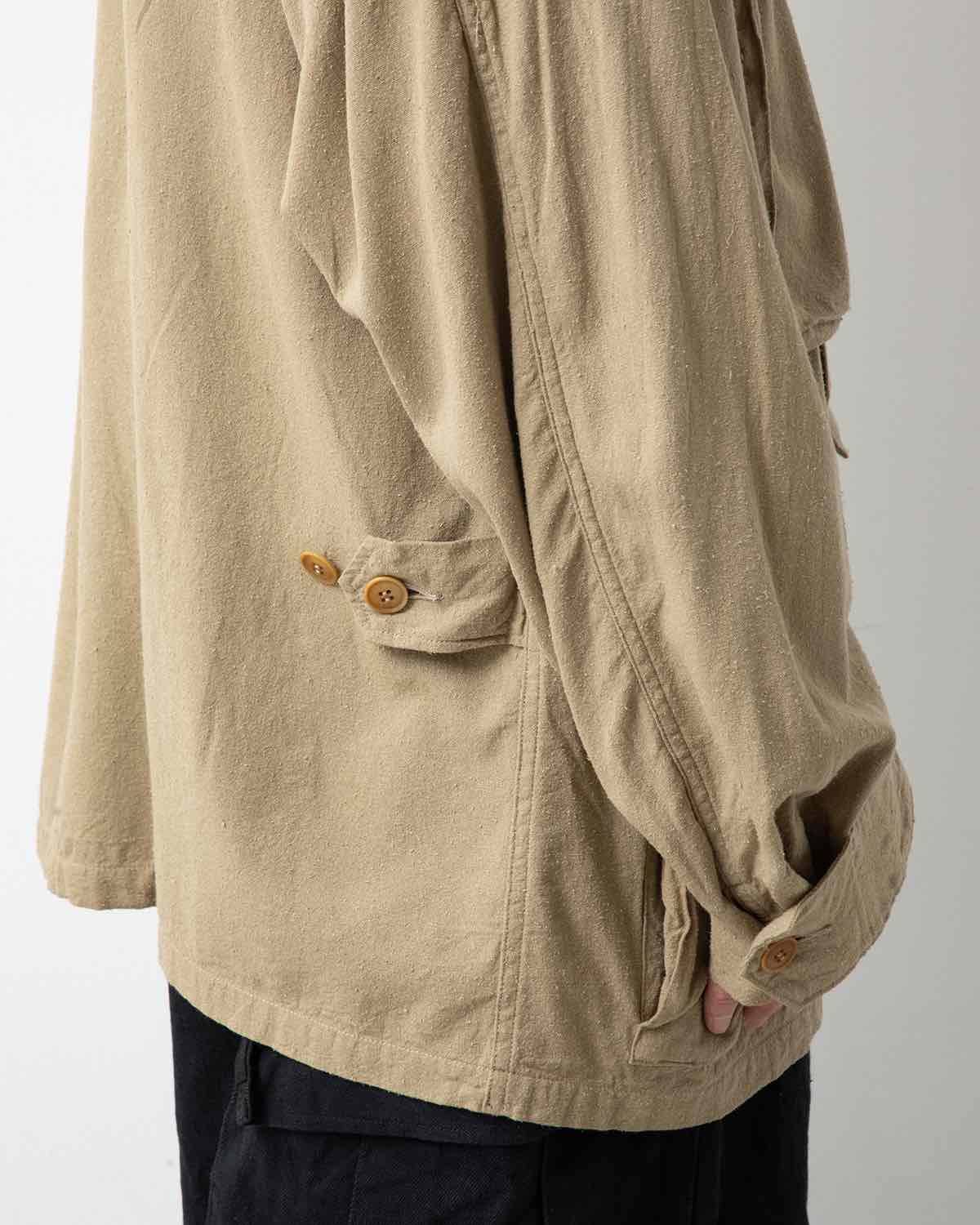 COMOLI Raw Silk BDU Jacket