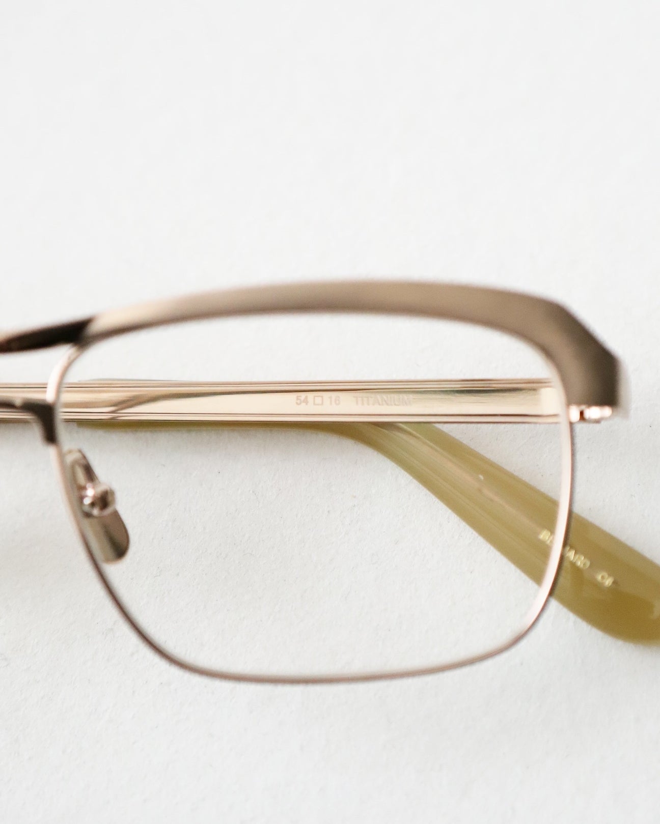 YELLOWS PLUS EYEGLASS FRAME BERNARD Gold