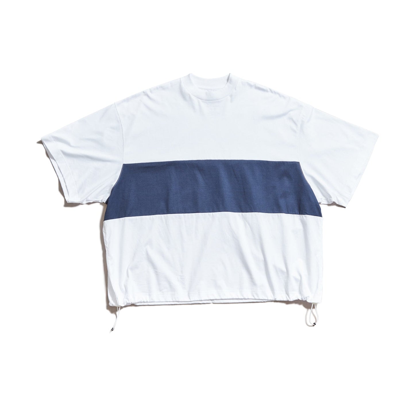 is-ness BALLOON COLOR BLOCK SHORT SLEEVE T-SHIRT