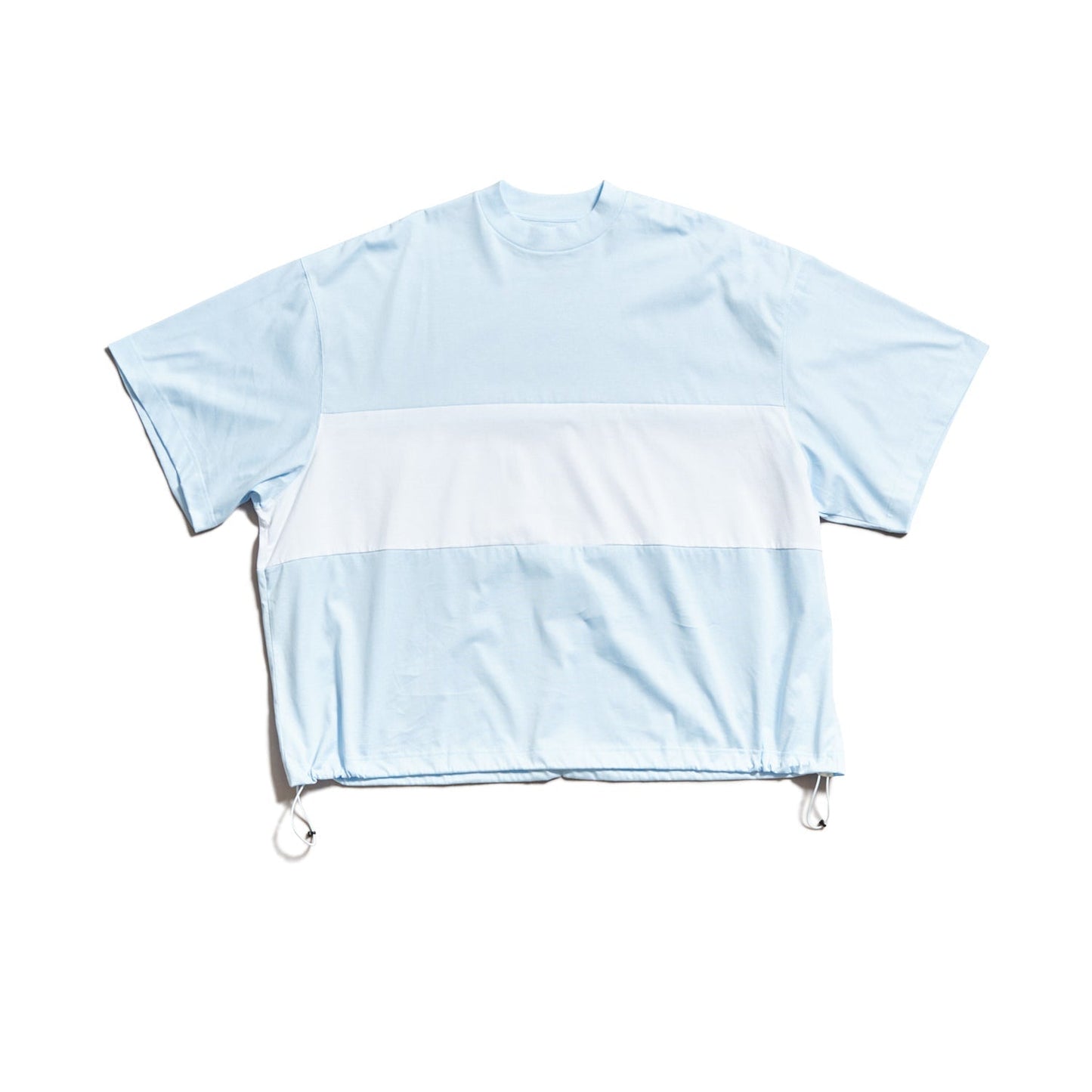 is-ness BALLOON COLOR BLOCK SHORT SLEEVE T-SHIRT