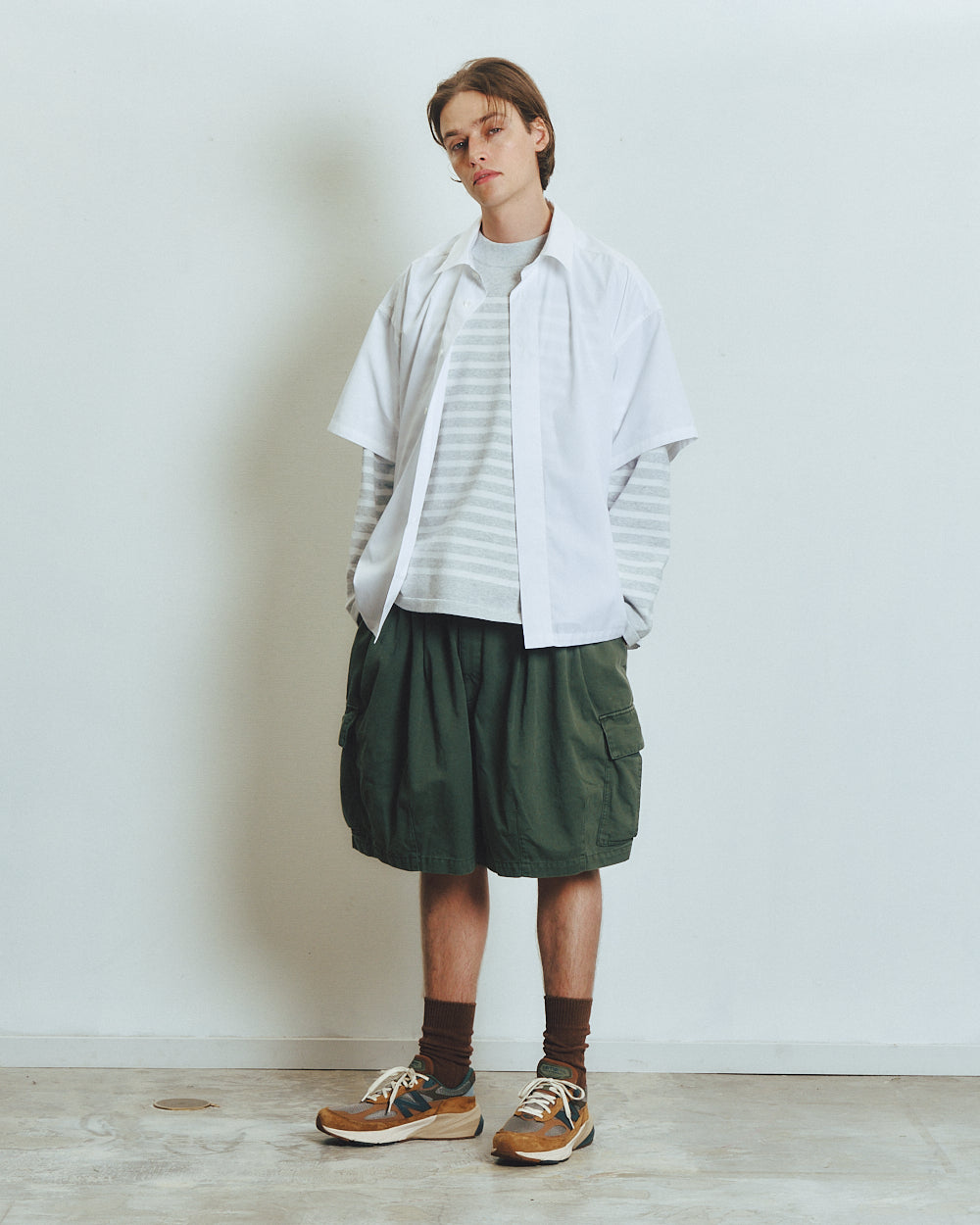 is-ness BALLOON EZ CARGO SHORTS