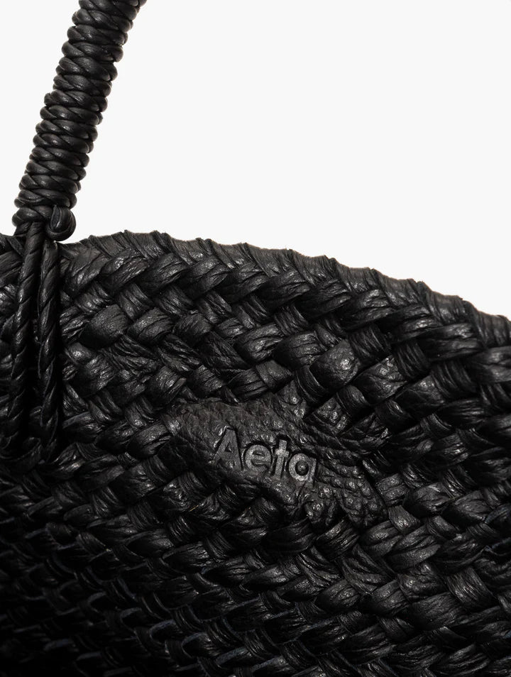 Aeta LEATHER BASKET M