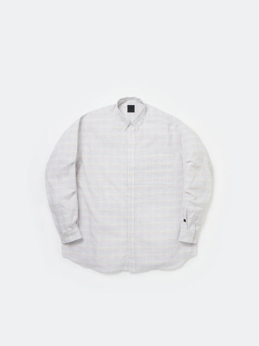 DAIWA PIER39 TECH BUTTON DOWN SHIRT L/S TATTERSALL