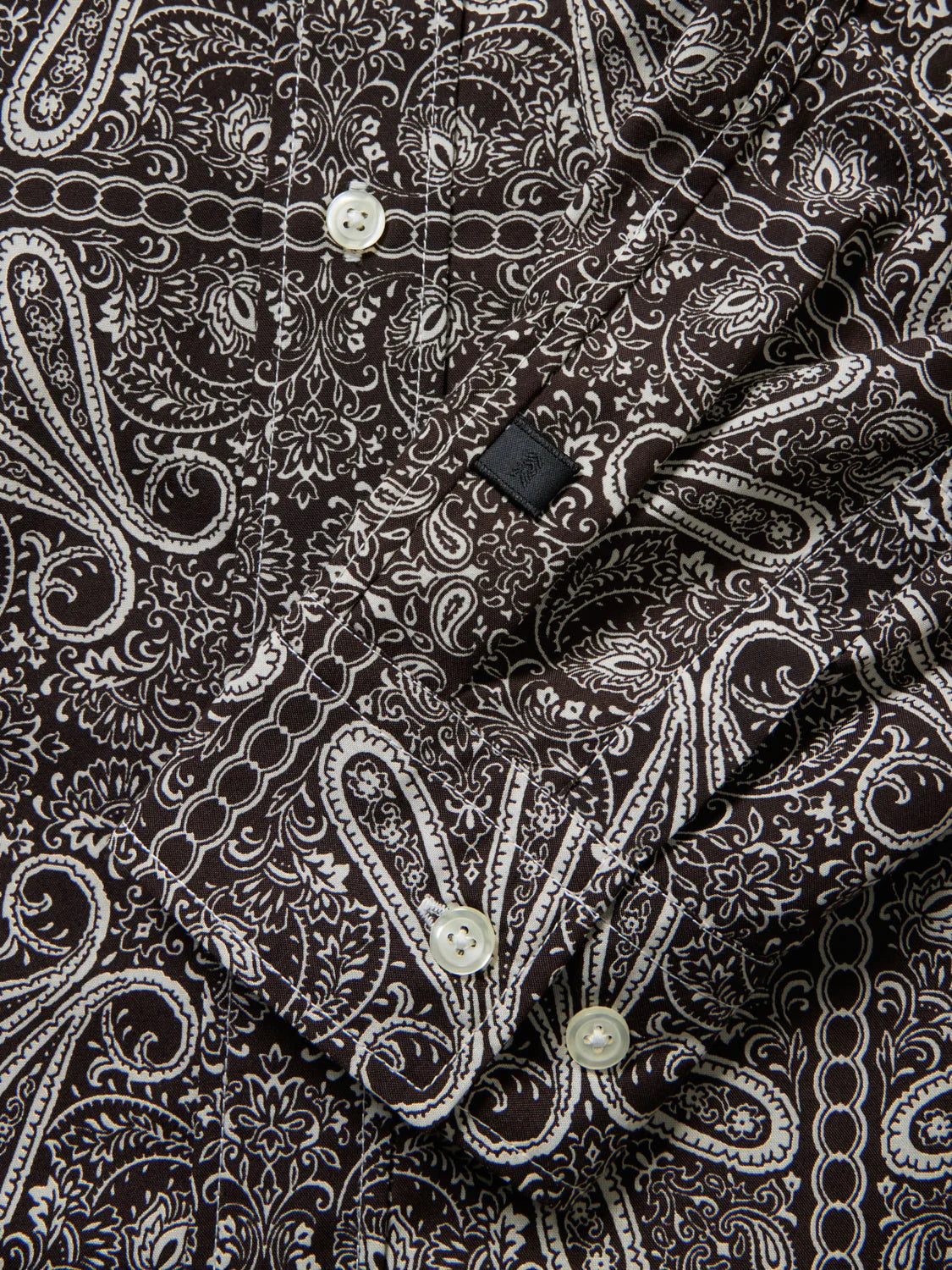 DAIWA PIER39 TECH BUTTON DOWN SHIRTS L/S PAISLEY