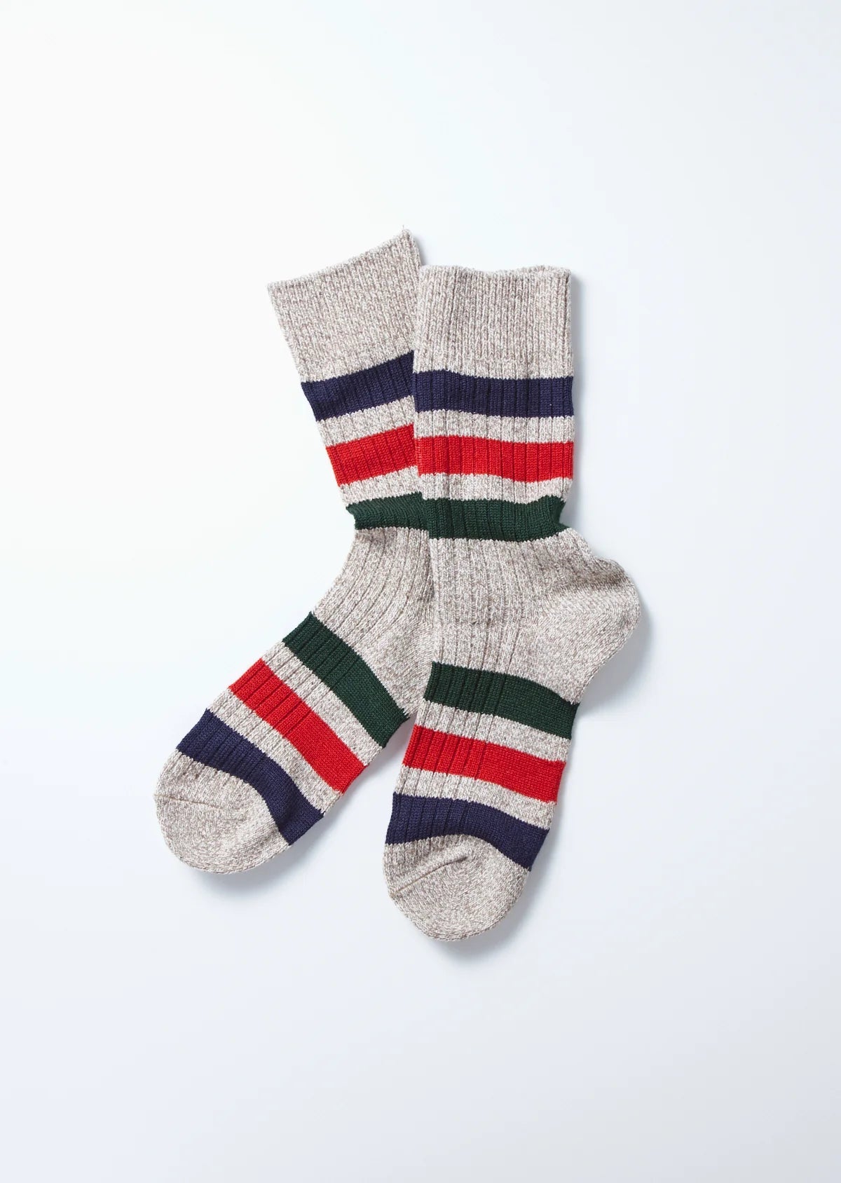 RoToTo PARK STRIPE CREW SOCKS