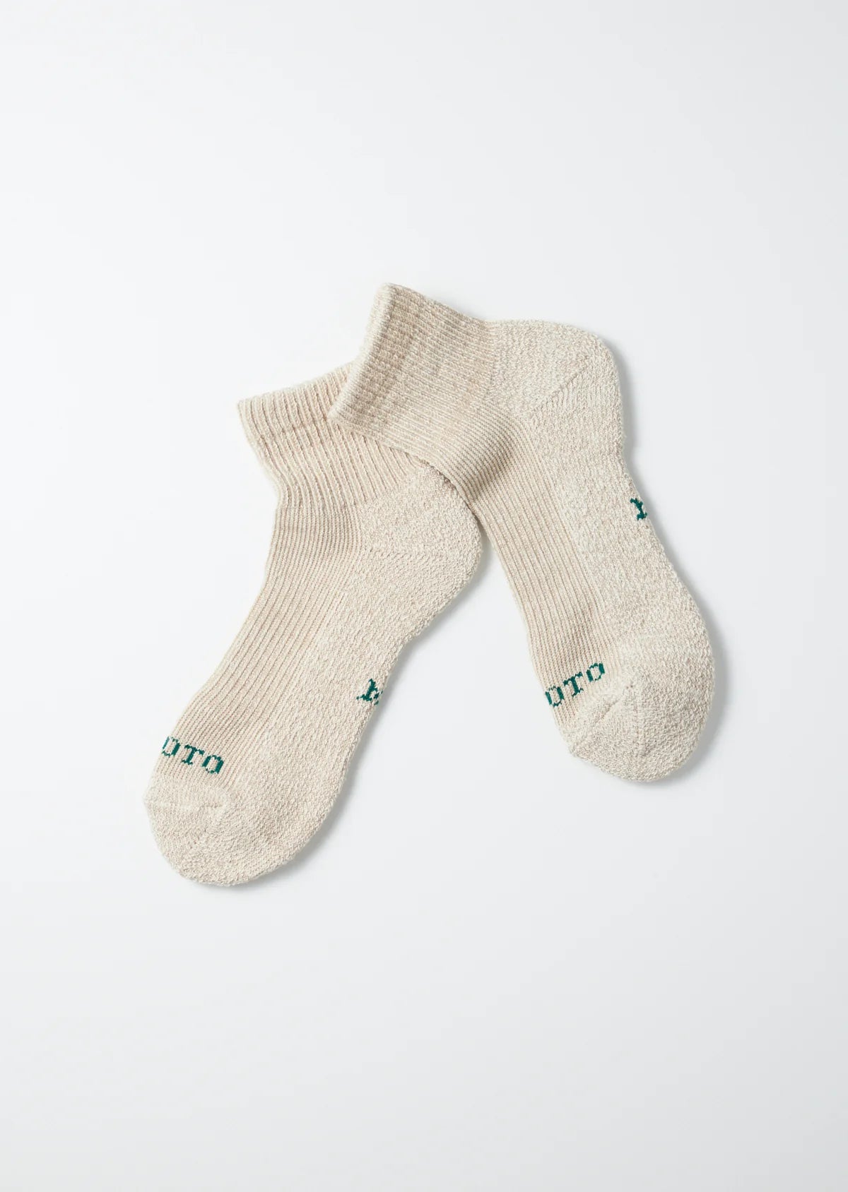 RoToTo HEMP/ORGANIC COTTON PILE ANKLE SOCKS