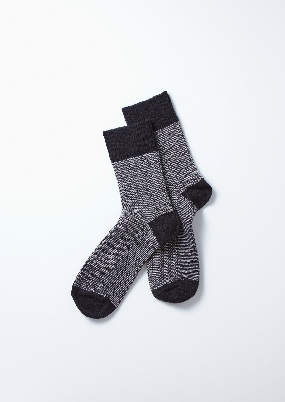 RoToTo RECYCLE COTTON / WOOL DAILY 3 PACK SOCKS